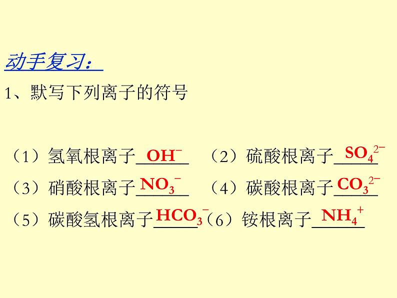 【浙教版】科学八下:2.6《表示物质的符号》ppt课件(1)第1页