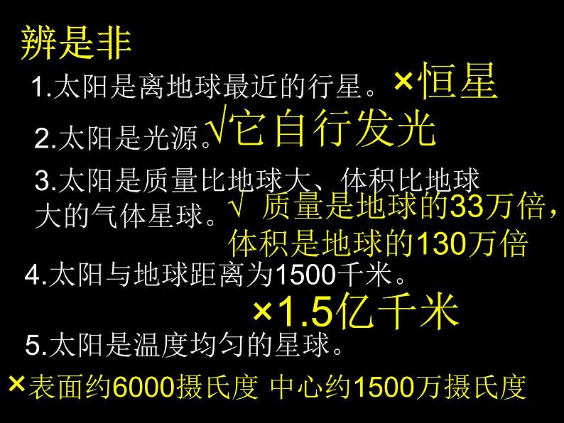 【浙教版】科学七下:4.1《太阳和月球》ppt课件(5)第5页
