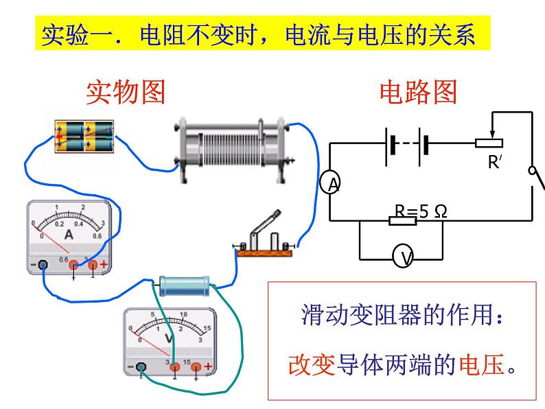 2020秋【浙教版】科学八年级上册4.6《电流与电压、电阻的关系》(4)课件PPT05