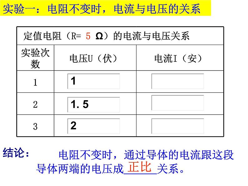 2020秋【浙教版】科学八年级上册4.6《电流与电压、电阻的关系》(4)课件PPT07