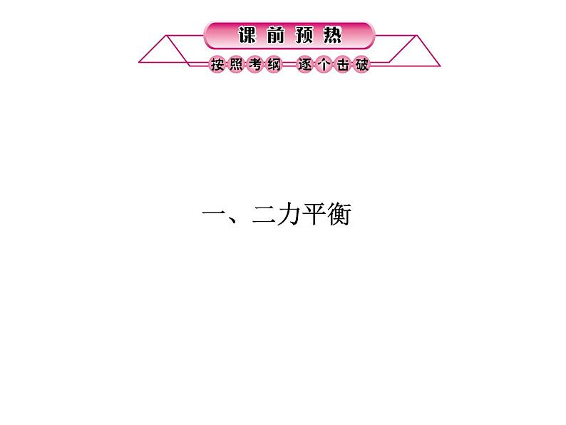 浙教版初中科学 第15课时《运动和力(二)》中考冲刺复习课件03