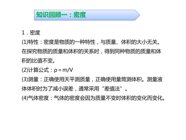 浙教版初中科学 《密度、压强、浮力综合应用》中考冲刺二轮复习课件03