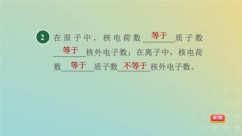 浙教版八年级科学下册第2章微粒的模型与符号第3节原子结构的模型第2课时离子与同位素习题课件04