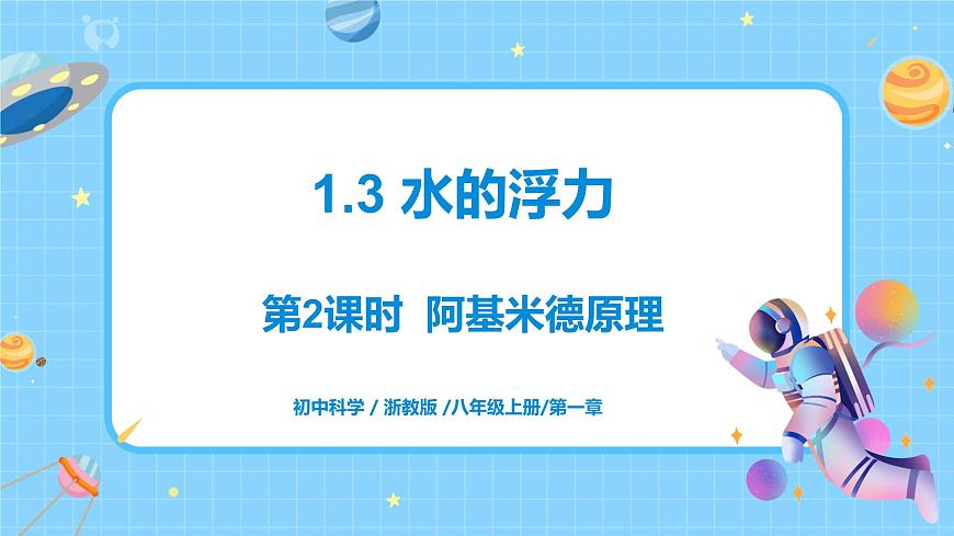 1.3 水的浮力（第2課時(shí)）課件第1頁(yè)