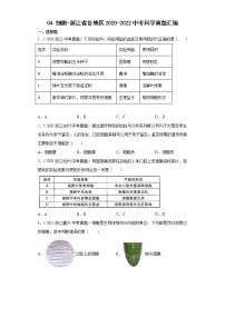 04细胞-浙江省各地区2020-2022中考科学真题汇编