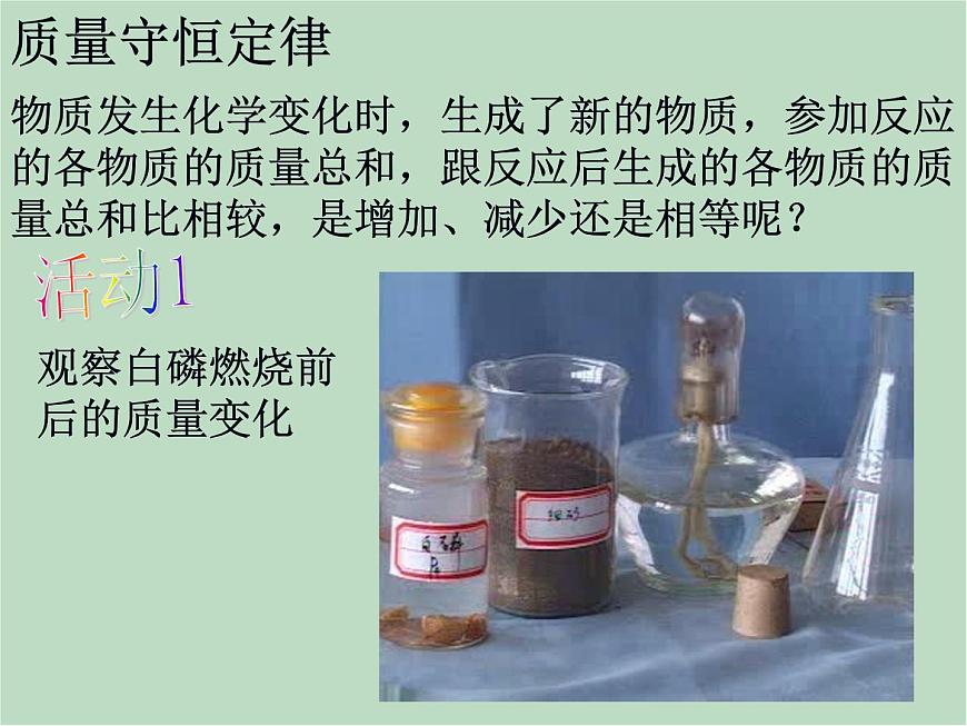 華師大9上科學(xué)1.1 化學(xué)方程式  課件第2頁