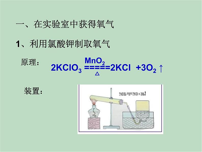 华师大9上科学1.3 用分解反应制取氧气 课件06