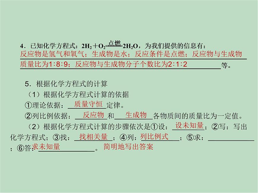 華師大9上科學(xué)第1章 化學(xué)反應(yīng) 復(fù)習(xí)課件第4頁(yè)