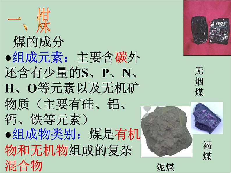 华师大9上科学4.3 煤、石油和天然气 课件02