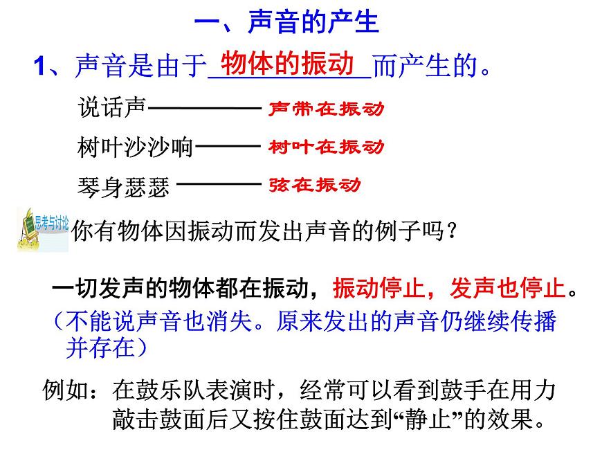 第2節(jié) 聲音的產(chǎn)生和傳播（第1課時）第7頁
