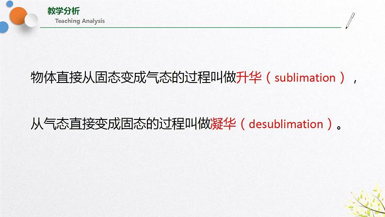 浙教版七上科学4.7升华与凝华 课件第4页