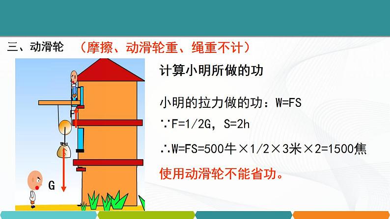 浙教版九上科学 3.4 简单机械(五)课件05