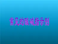 牛津上海版科学七年级上册 8.2.2常见的酸碱指示剂 课件PPT