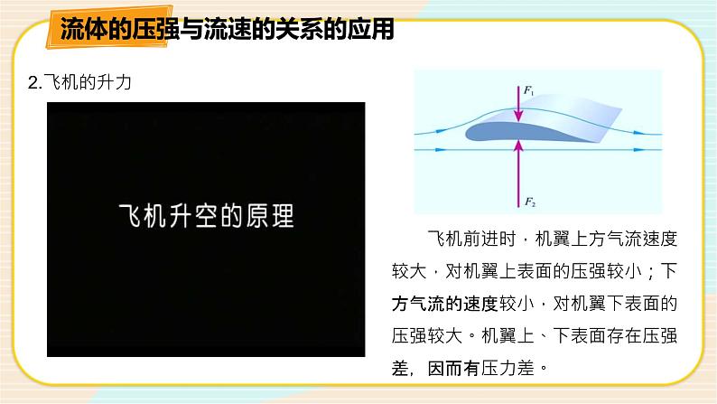 华师大版科学八上 2.4流体的压强与流速的关系 课件PPT+视频08