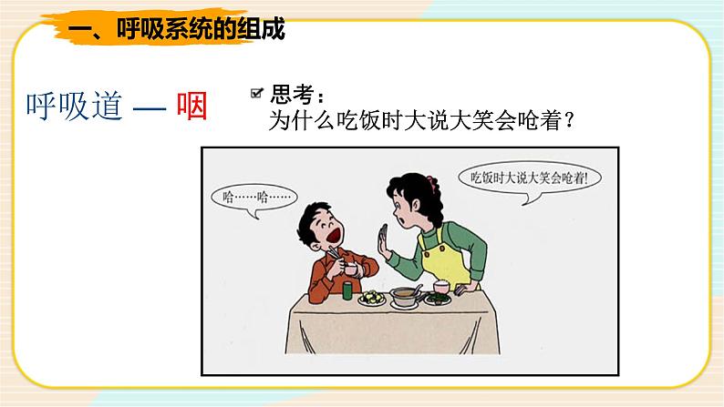 华师大版科学八上 5.2 人体的呼吸 课件PPT+视频05