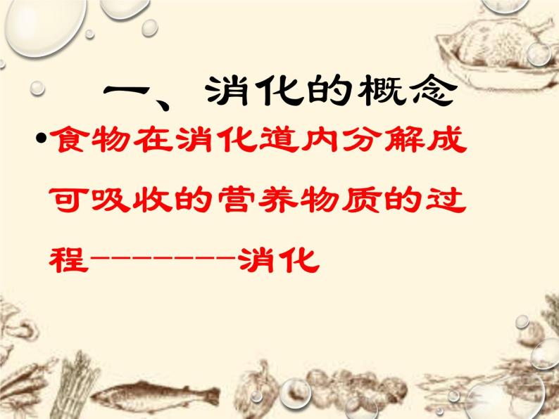 华中师大版八上科学 5.1食物的消化与吸收 课件04