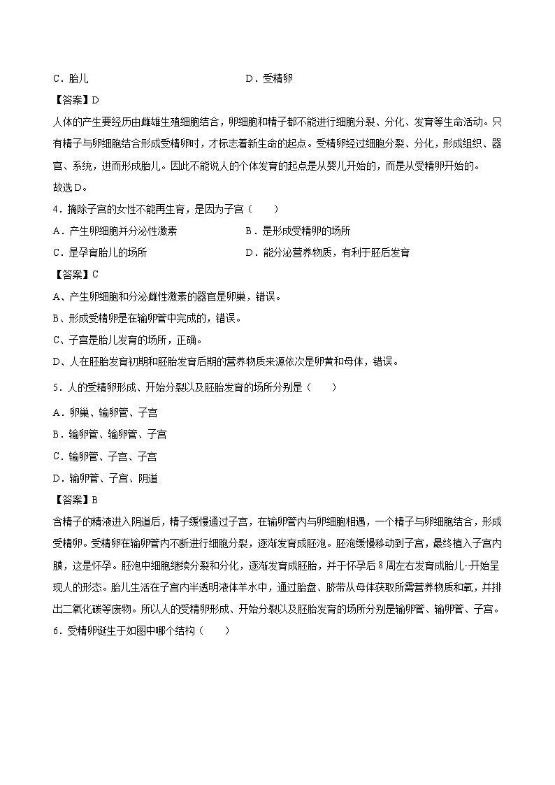 新生命的诞生 第一课时 教案03