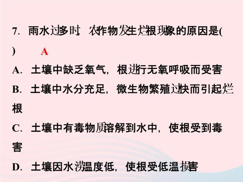 2022—2023学年新版浙教版九年级科学上册第4章代谢与平衡4.4能量的获得（课件+提优手册）08