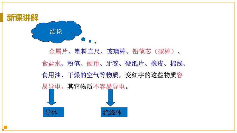 浙教版科学8年级上册 第4章 第3节 物质的导电性与电阻 PPT课件+教案+习题08