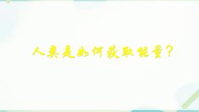 初中科学牛津上海版六年级下册人类如何获取能量试讲课ppt课件