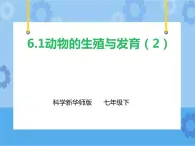 第六章第一節(jié)動物的生殖與發(fā)育 第2課時(shí)（課件+教案+練習(xí)+視頻）