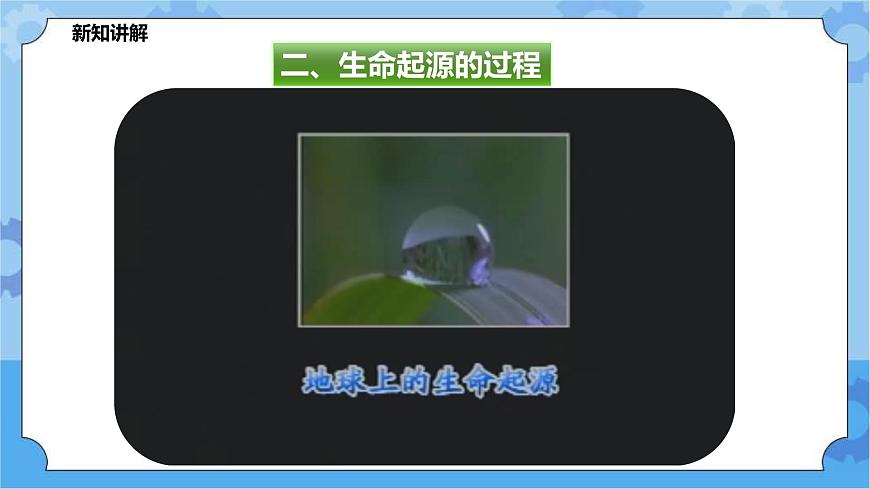 華師大九年級(jí)科學(xué)下冊(cè)第2章第2節(jié)生命起源 課件第7頁