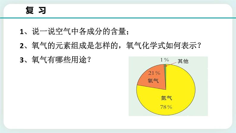 八下科学3.1空气与氧气(2氧气性质) 课件+练习+视频02