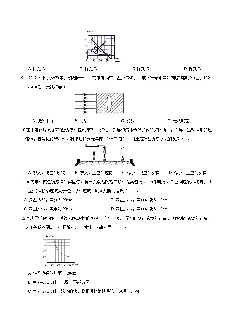 07 第二章 透镜与光的折射-最新七年级下册科学尖子生通关重难点集训(浙教版) 试卷03