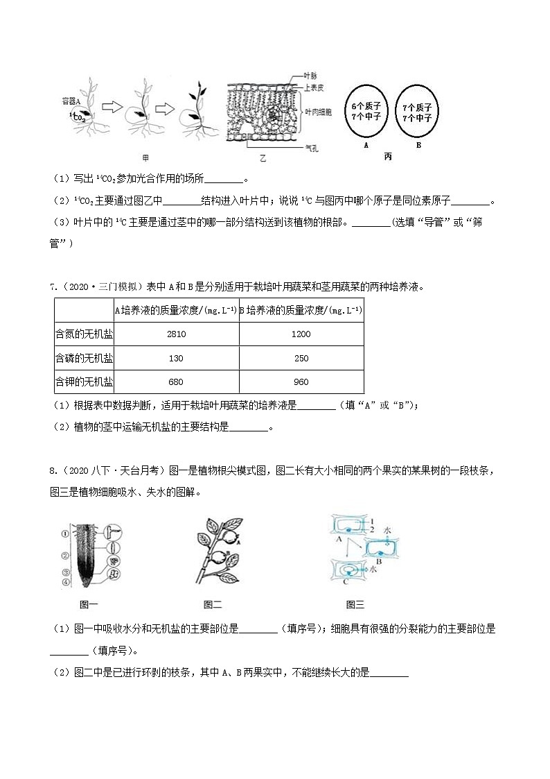 八下尖子生培優(yōu) 4.4-4.6 填空題精選(原題)第3頁