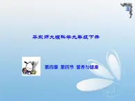 华东师大版科学九年级下册 第四章 第四节 营养与健康 课件