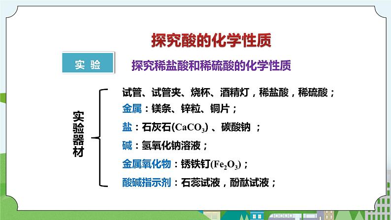 新华师大版化学九年级上册2.2 重要的酸 (第二课时)课件+教案+练习05