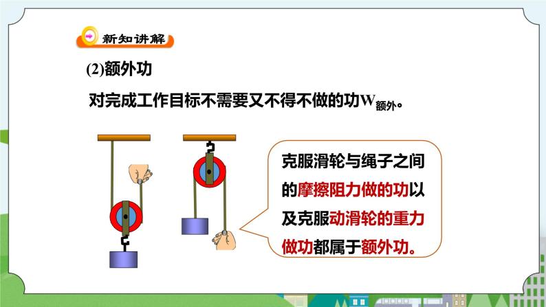 新华师大版化学九年级上册5.3功与机械效率（3）课件+教案+练习05
