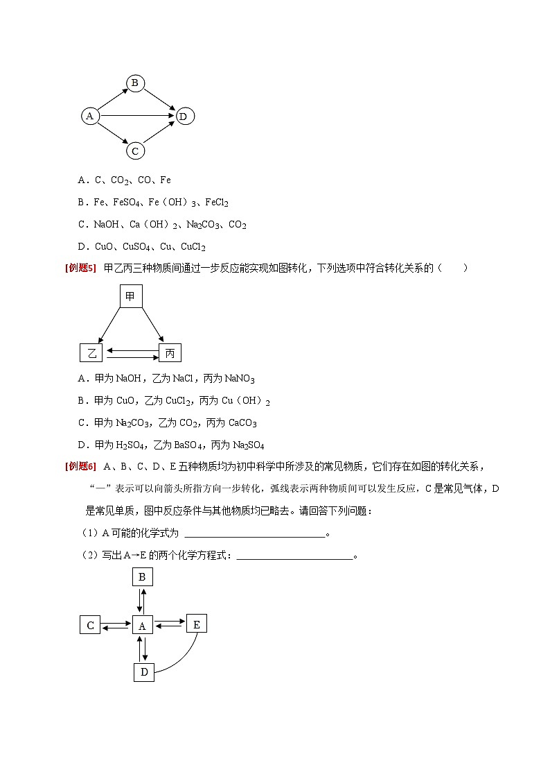 专题08 物质检验——2024浙江中考科学(省统考)分类专练03