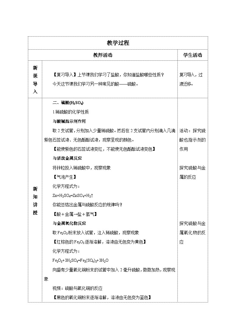 【浙教版】九上科学 1.3 常见的酸(第2课时)(课件+教案+同步练习+导学案)02