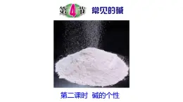 浙教版初中科學(xué)9上1.4 常見的堿 課件