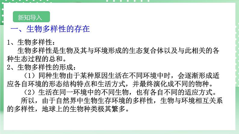 【核心素养】浙教版科学七年级上册 2.5《生物的多样性》(第2课时)课件+教案+学案+素材04