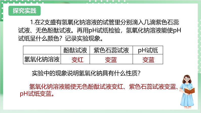 【新课标】浙教版科学九上第4节 《常见的碱》(第1课时)课件+练习04
