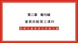 华师大版科学九上2.2《重要的酸3》课件