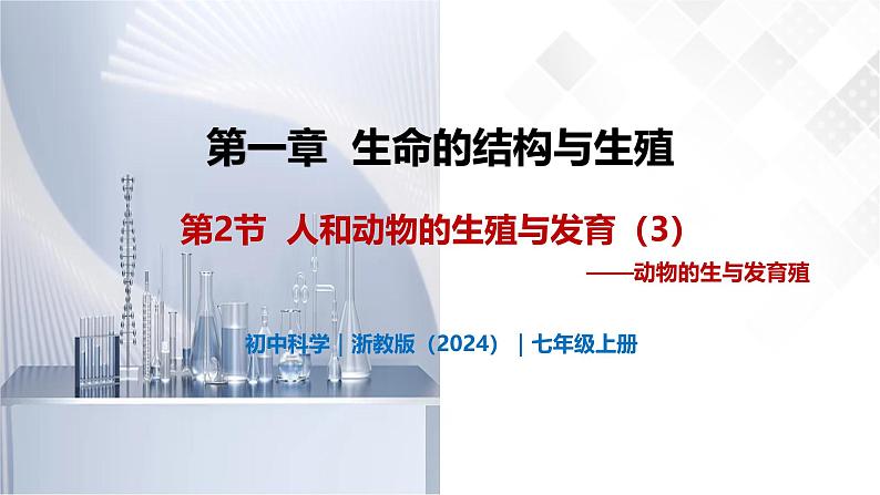 1.2 人和动物的生殖与发育(第3课时)-初中科学七年级下册 同步教学课件(浙教版2024)第1页