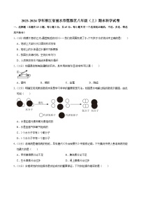 2023-2024学年浙江省丽水市莲都区八年级（上）期末科学试卷
