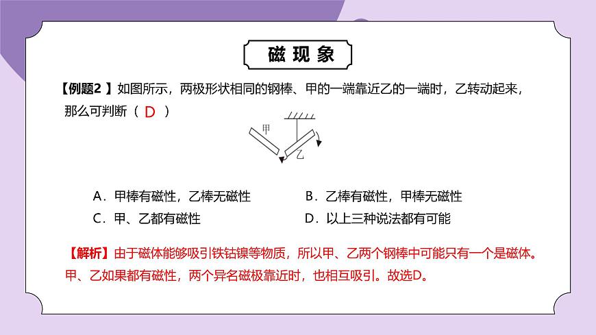 浙教版初中科學(xué)八下 第一章電與磁章末復(fù)習(xí)--課件(1)第6頁