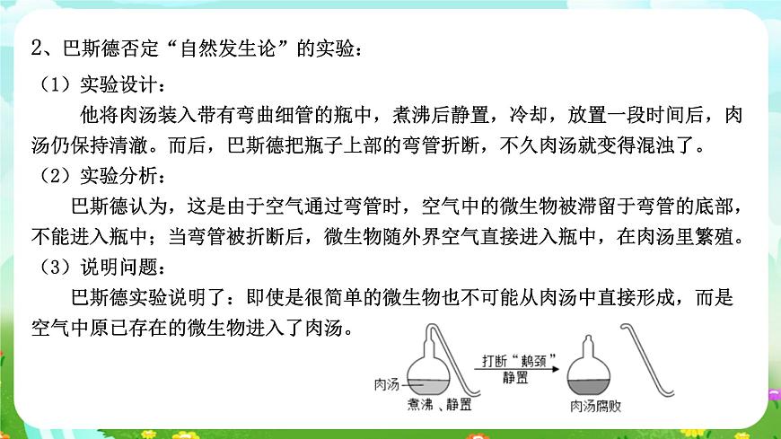 華師大版科學九下 2.2《生命的起源》課件第6頁