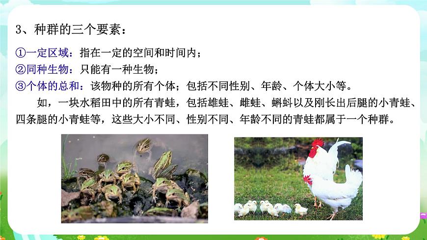 浙教版科學九下 2.2《種群》課件第7頁