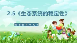 浙教版科学九下 2.5《生态系统的稳定性》课件+教案+学案+素材