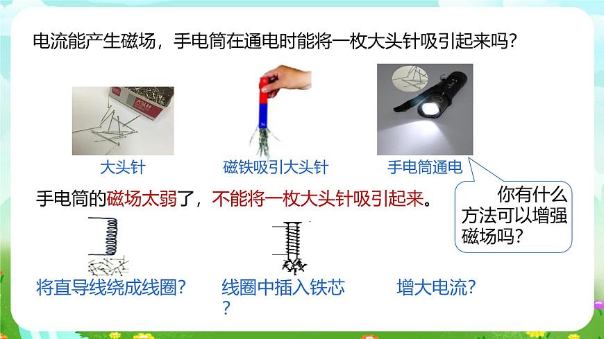 浙教版科學(xué)八下 1.2《電生磁》第1課時(shí) 課件第6頁(yè)