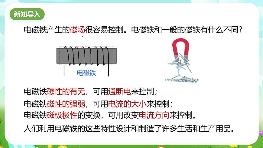 浙教版科學(xué)八下 1.3《電磁鐵的應(yīng)用》課件第2頁