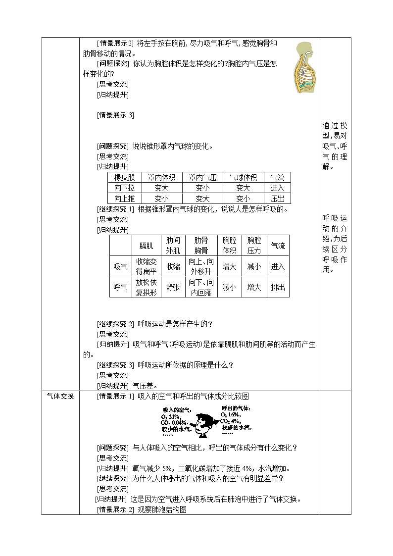 浙教版科学八下 3.5《生物的呼吸和呼吸作用》第1课时 教案第2页