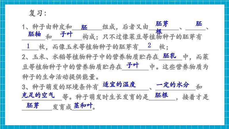 浙教版七下科学 1.3 植物的生殖与发育(5)第4页