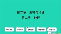 九年級(jí)科學(xué)下冊(cè)第2章生物與環(huán)境第2節(jié)種群課件浙教版