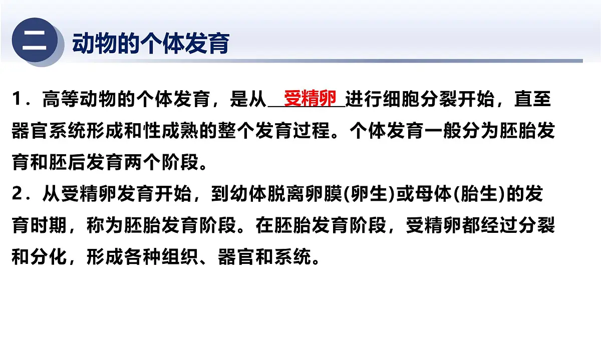 11.动物(人)的生殖-2025年中考科学浙江省统考专题模块复习课件第8页